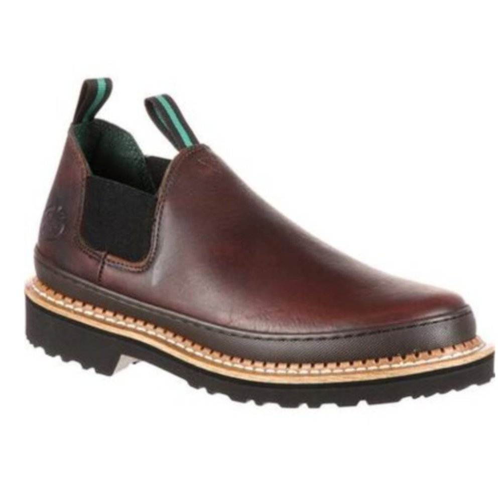 Georgia Giant Romeo Brown Women's Work Brown Leather Boot Romeo Boot Size 7 - Picture 2 of 10